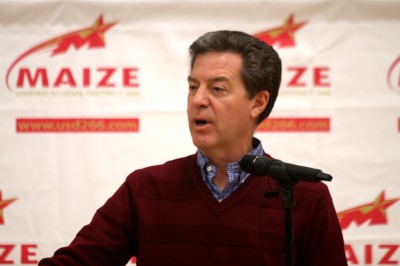 Governor Sam Brownback is asking the state legislature for an $80 increase in kindergarden funding. Photo by Brooke Johansson. 