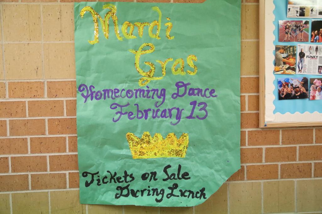 The homecoming dance will be after Friday's game.