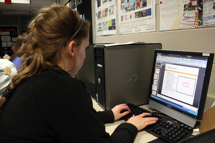 Students prepare, present World History projects