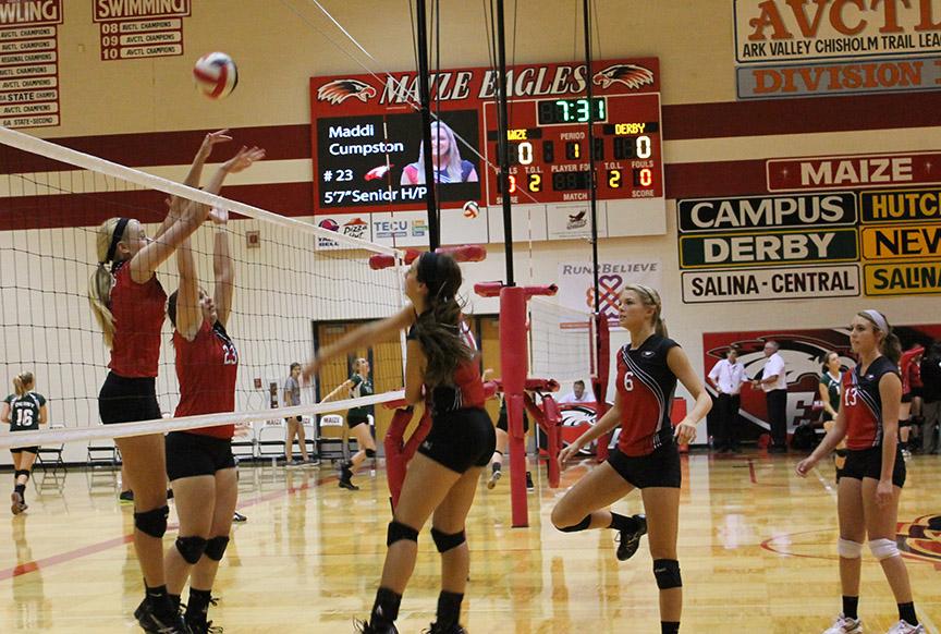 Volleyball gets two wins Tuesday night