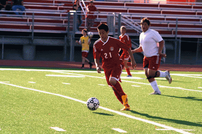 Boys soccer will take on Andover next Tuesday. Photo submitted by Maize High alumni, Taylor Vonfeldt.