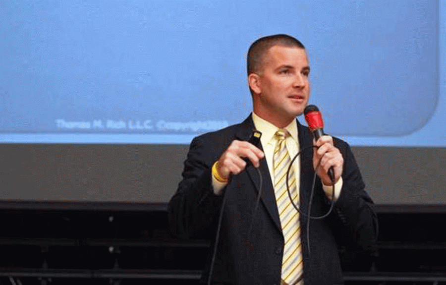 Sergeant Thomas Rich will be speaking to MHS students on Nov. 12 during 4th block. Photo courtesy of http://www.alwaysconnected.org/ 
