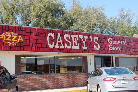 Casey's in Maize will close at the end of the month. Items are being sold buy one, get one free. Photo by Andrea Fuhrman. 