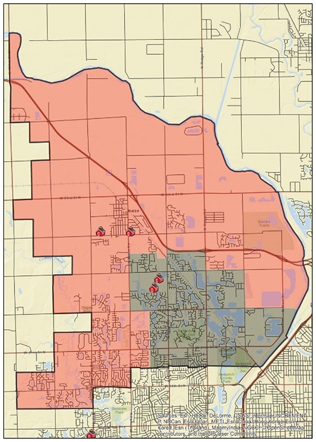 Current sent boundaries released to the public. 