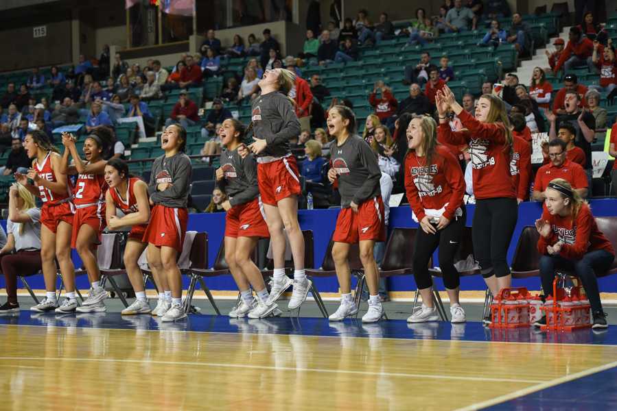 The Eagles defeated Mill Valley 44-37 in the state quarterfinals Thursday.