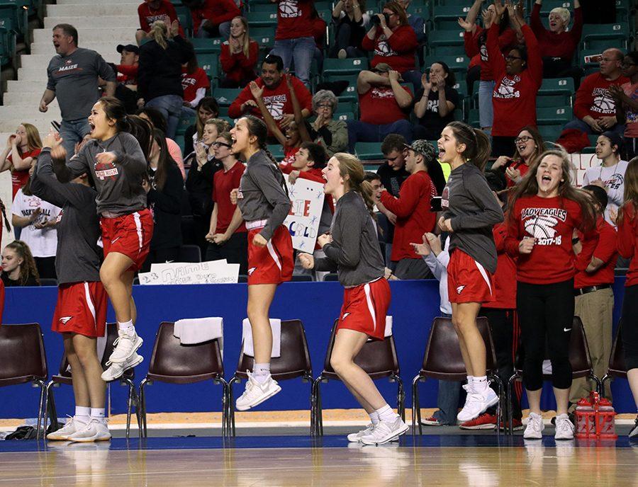 Maize defeated Mill Valley 44-37 Thursday in the state qurterfinals.