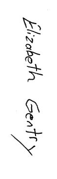 elizabeth gentry signature