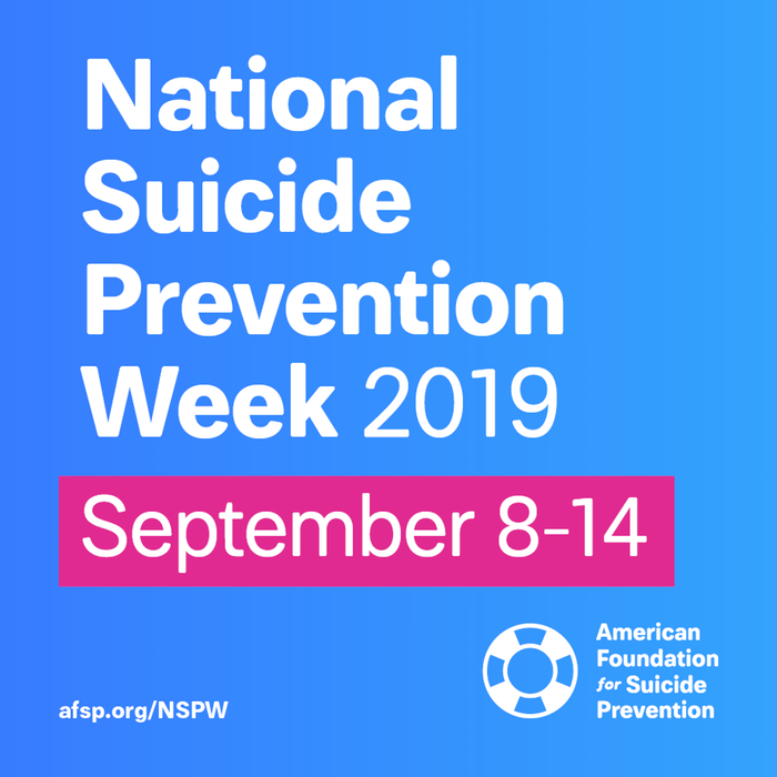 According to Child Trends, females are twice as likely as males to consider suicide. This past week was dedicated to the prevention of suicide.