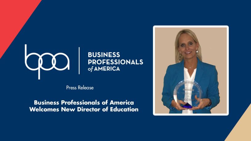 McNew has served over two decades in the Business Professionals of America organizations and holds two separate bachelor degrees in the field of business.
