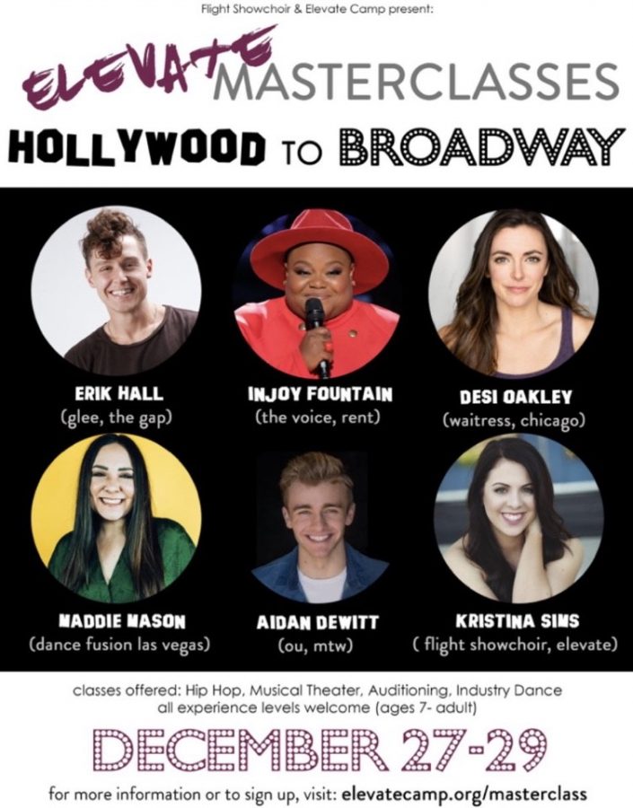 Elevate Hollywood to Broadway Masterclasses come to Wichita Dec. 27-29
