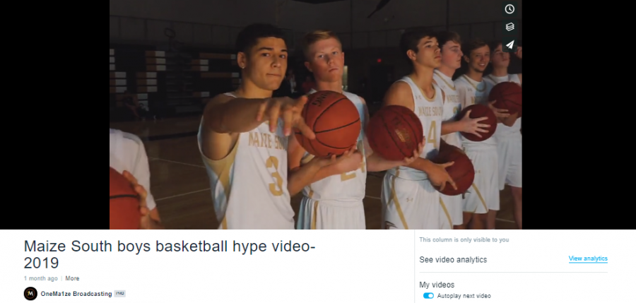 Maize South boys basketball hype video-Seamless Production