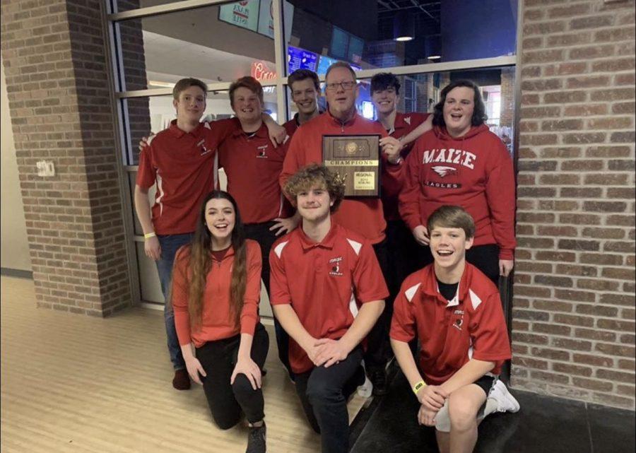 The bowling team wins the regional tournament last weekend and will be advancing onto the State championship. 