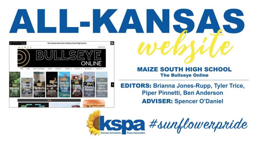 The new Bullseye online launched in the September 2019. The website has already received over 10,000 views from the Maize South community and students. 