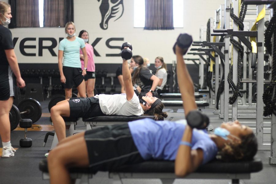 Gallery-After School Weights with Maverick girls basketball-Wednesday, October 28
