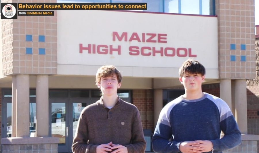 Reporters Luke Fabrizius and Gavin Metts give an anchor stand-up to introduce the issues leading to administrators actually building relationships with students they repeatedly see in their offices on a daily basis.