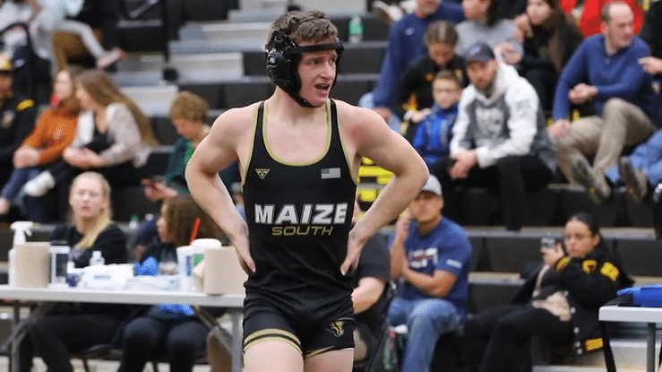 Maize South wrestling hype-high