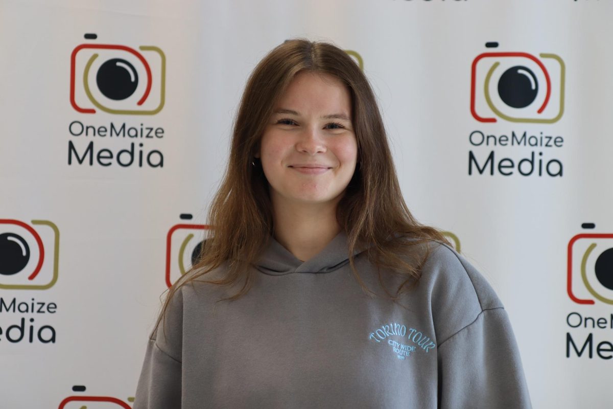 Senior, Haley Barnard, OneMaize Media Videographer
