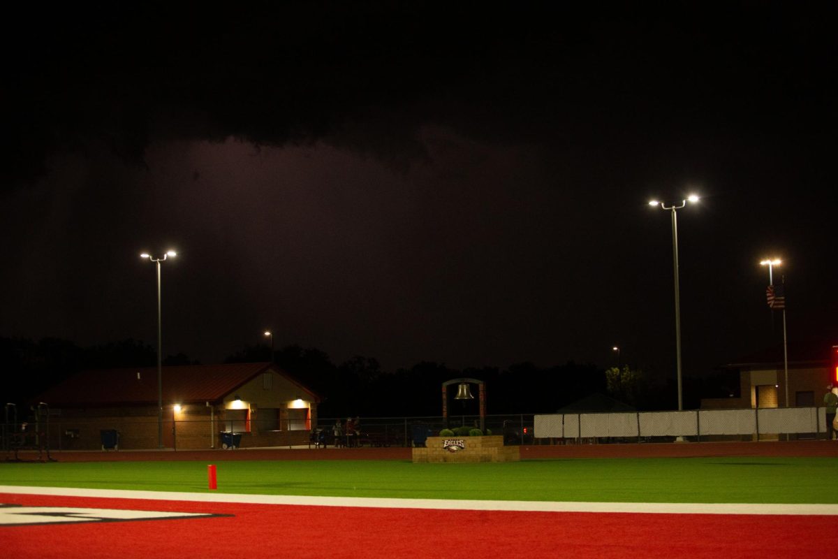 Severe thunderstorm delays Eagles’ first home game of the season