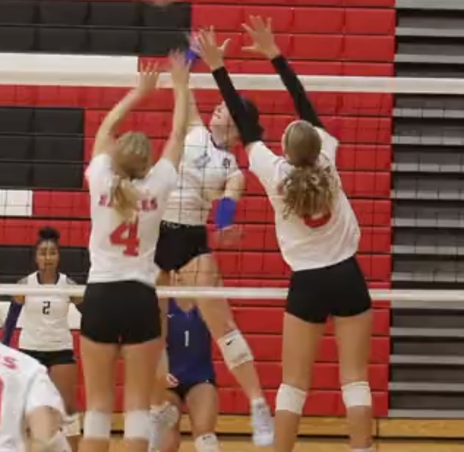 Video: Eagles host volleyball invitational tournament