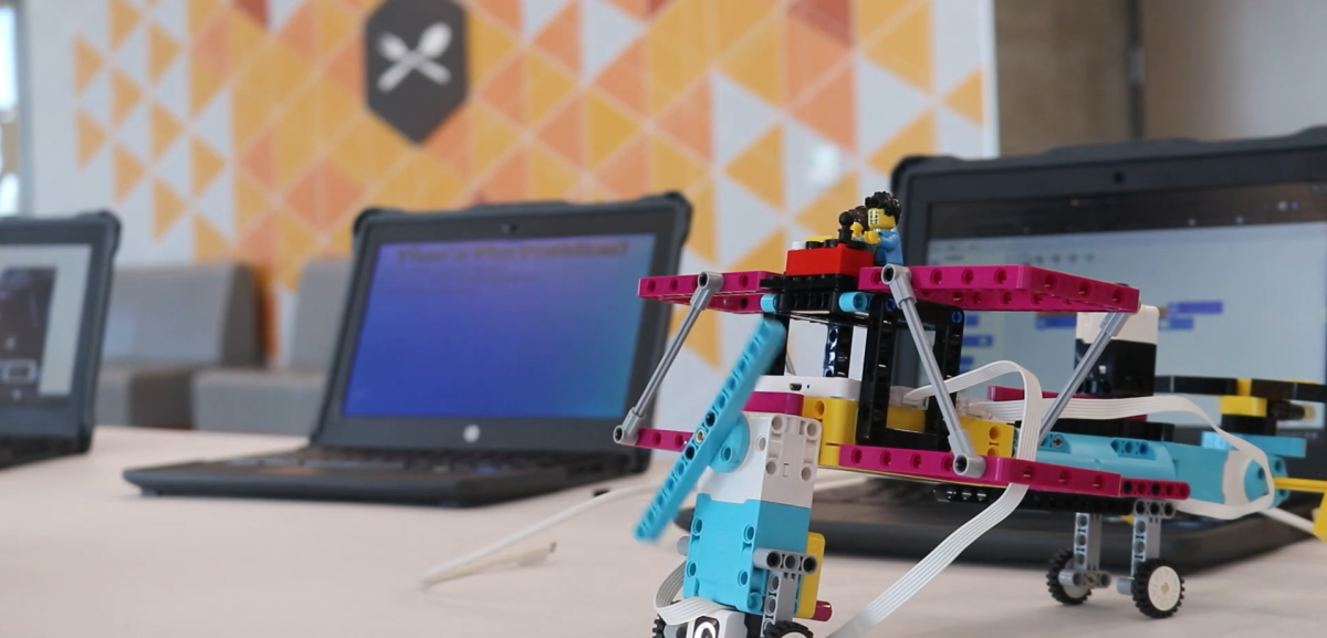 Video: Intermediate robotics students build and explore at MCA