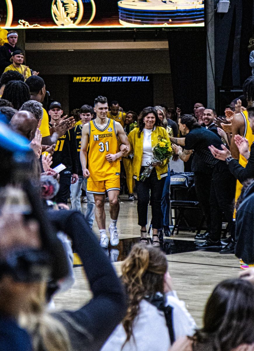 Photos: Maize alum Caleb Grill's final home game at Mizzou