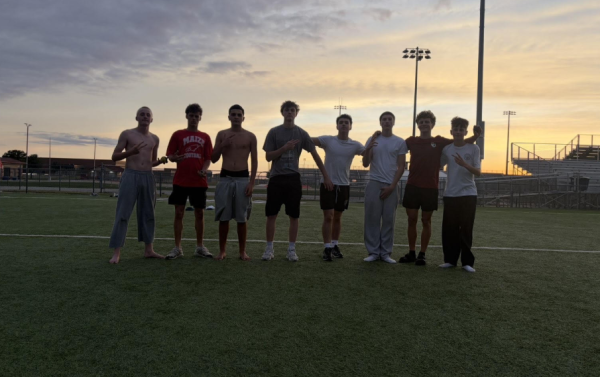 Maize students create an unofficial hacky sack team